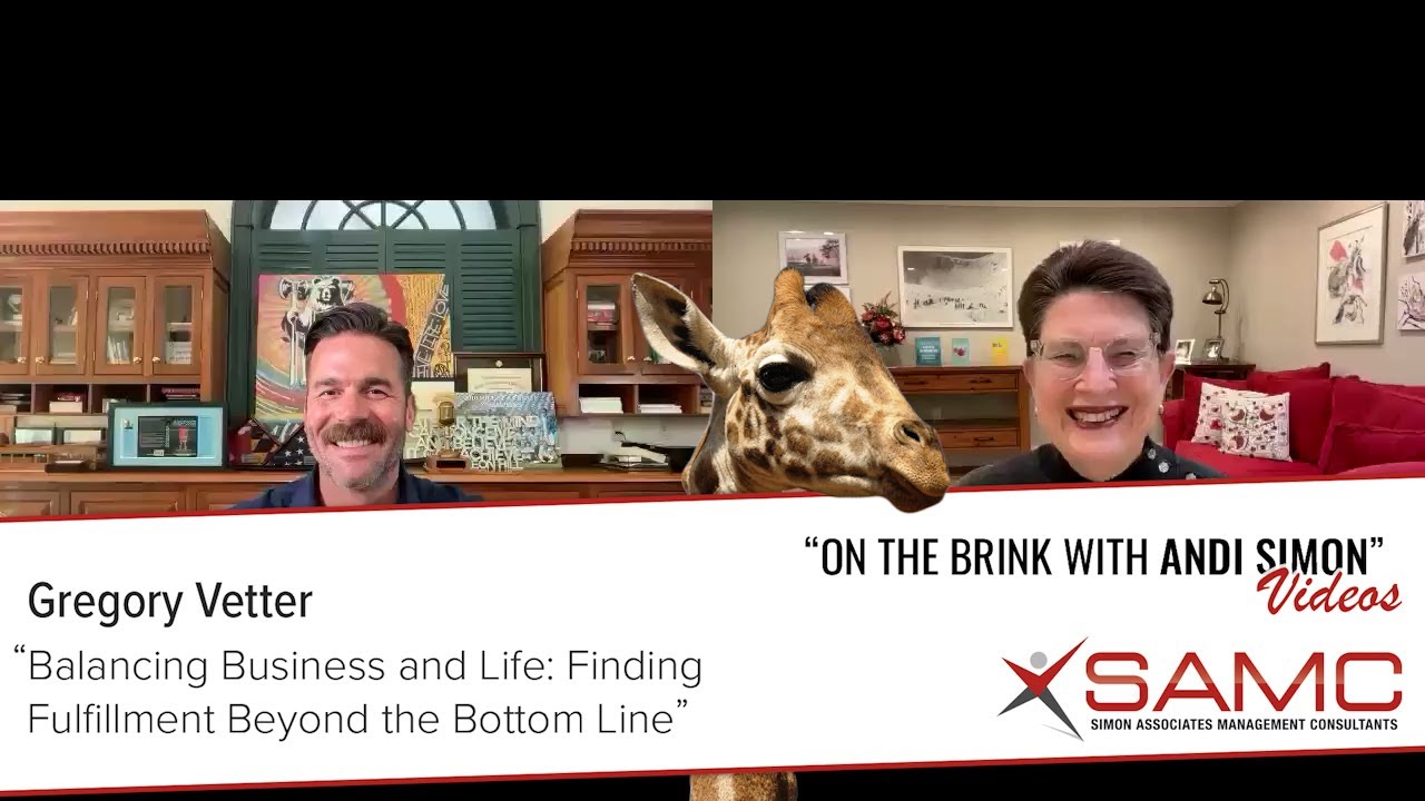 On the Brink with Andi Simon | Podcast | Special Guest Gregory Vetter