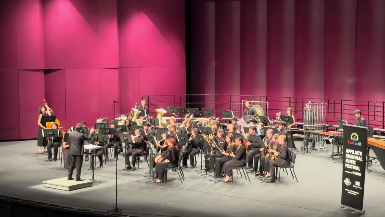 Music For All Festival- MHHS Wind Ensemble-  In perfect silence I often gaze ￼at the new stars