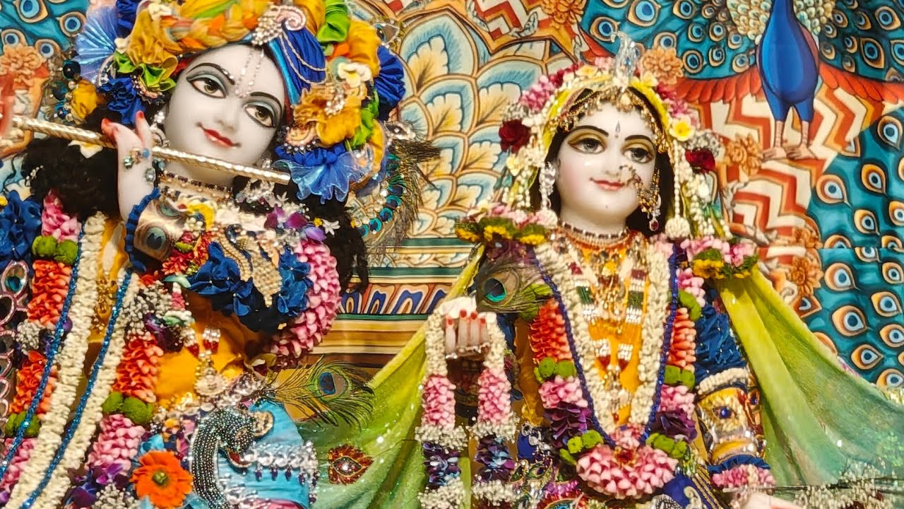 Iskcon Gaura Purnima Special Singer Aarti  Darshan🙏☺️🌺🪔🌸🦚🙌🫟💯🪈😘♥️ #Radhe Radhe#sree Chaitanya Prabhu|