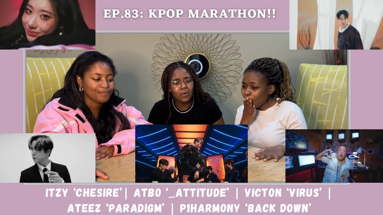 The Sisters React to Kpop | ITZY, ATBO, VICTON, ATEEZ & P1HARMONY