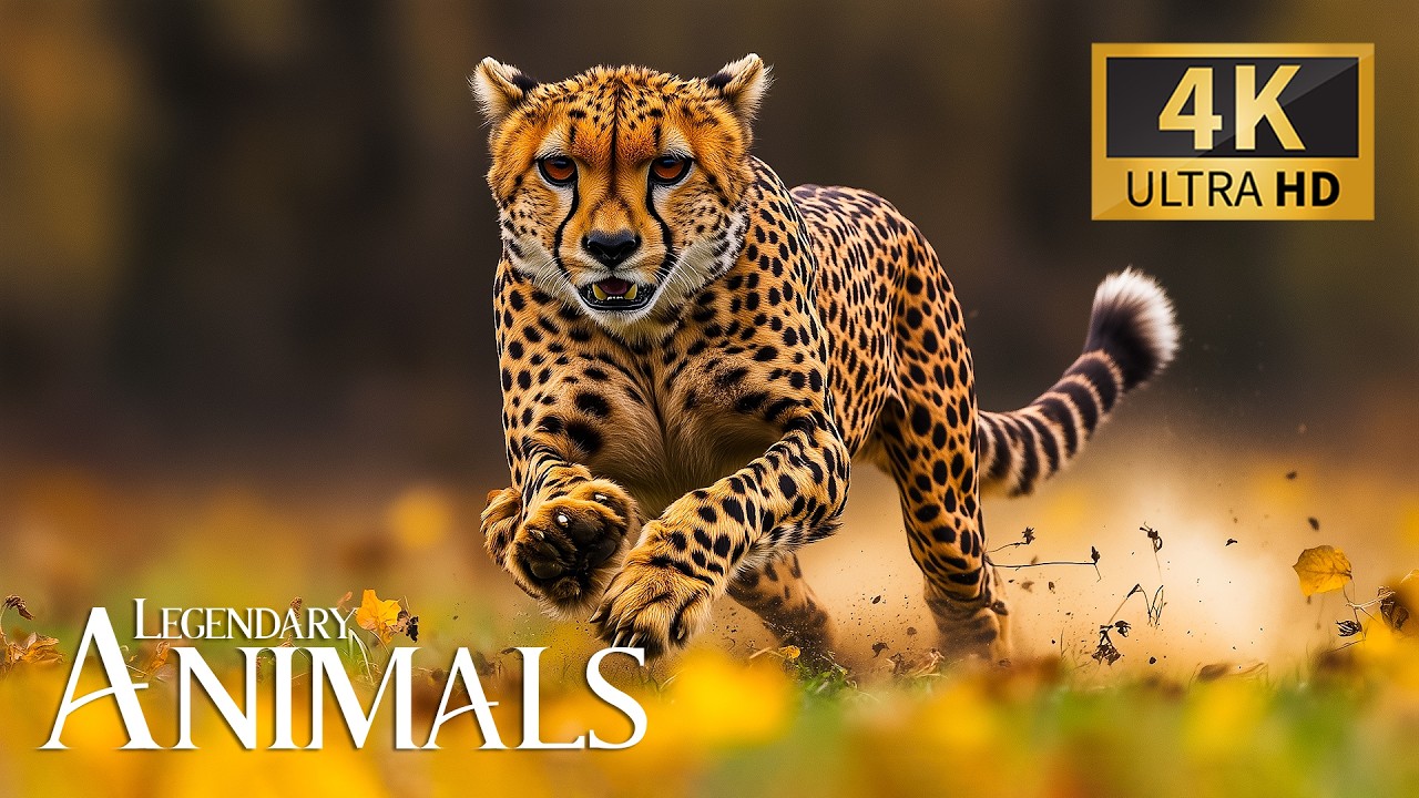 🦁 Legendary Animals 8K Ultra HD 🌿 Top Most Beautiful Wildlife on Earth with Deeply Relaxing Piano