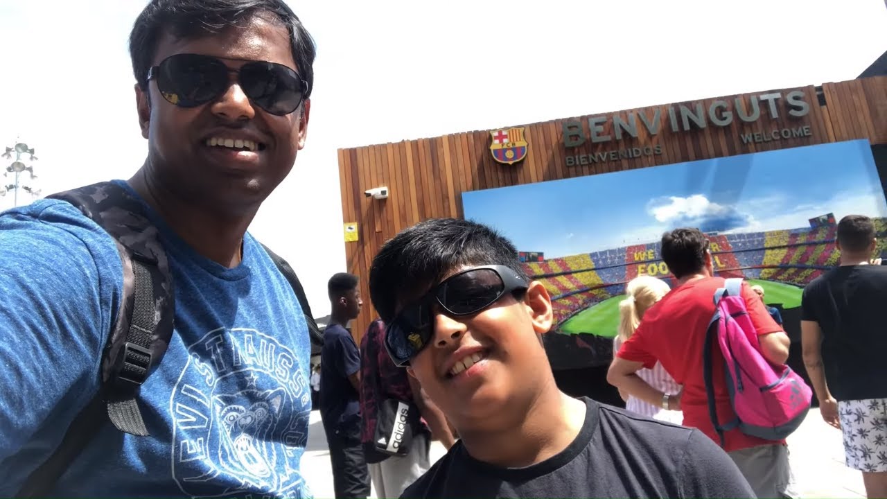 பார்சிலோனா கால்பந்து அரங்கம் பாக்கலாம் வாங்க | Barcelona Football Stadium Tour| Anitha Anand