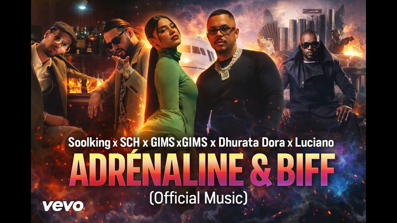 Soolking x SCH x GIMS x Dhurata Dora x Luciano – Adrénaline & Biff (Official Music)