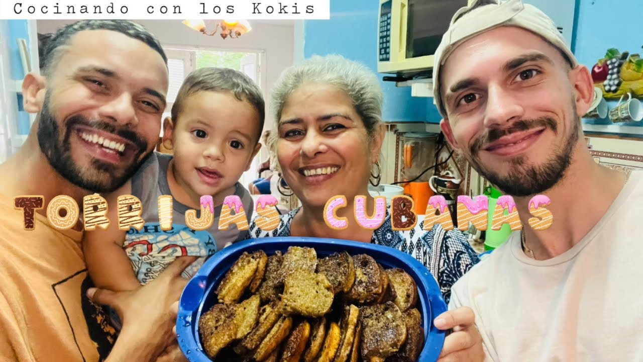 🔥Torrijas cubanas 🇨🇺// cocinando con los Kokis y mamá KOKI//🥘