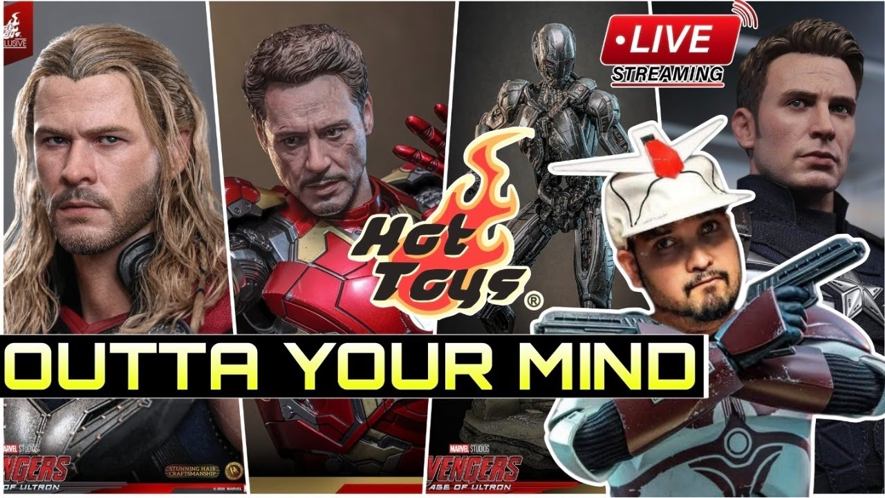 Hot Toys News | Thor Artisan | Iron Man 2.0 | Captain America Stealth Suit | 1/6 Scale Figure Talk