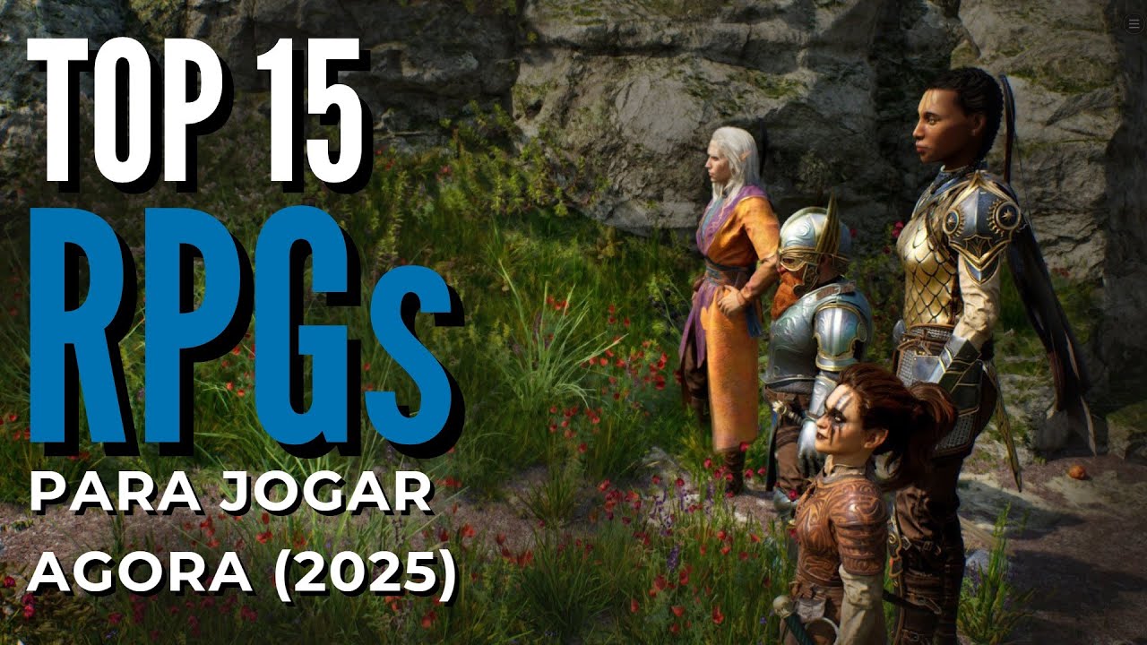 15 dos Melhores RPGs PARA JOGAR AGORA (em 2025)