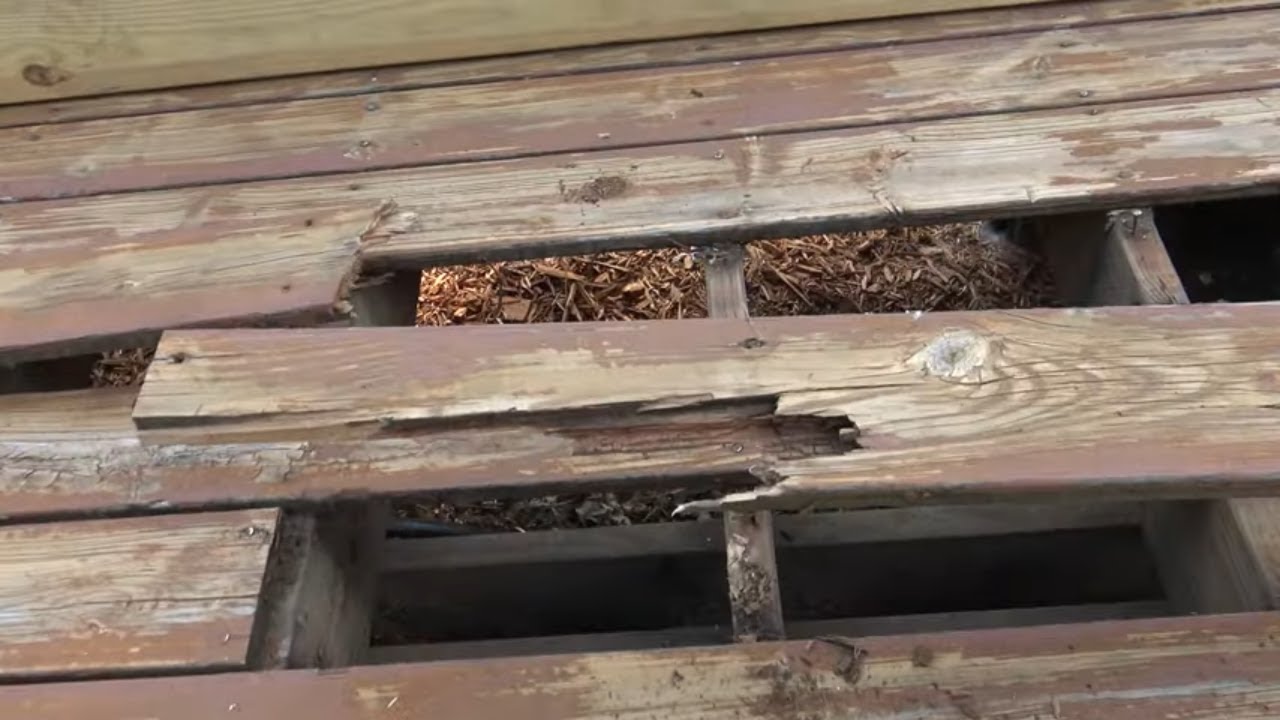 How To Replace Sections Of Rotten Decking
