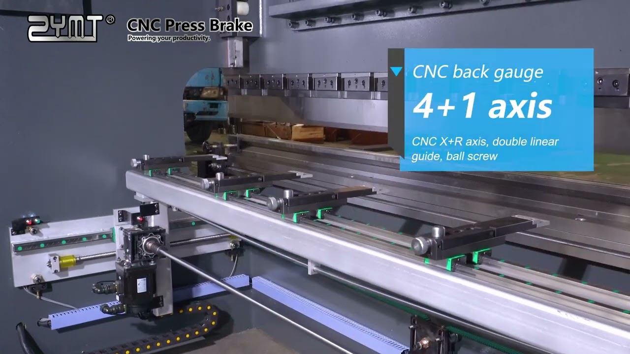 ZYMT CNC Press Brake Machine CYBELEC CT8 controller（The most cost-effective cnc bending machine)