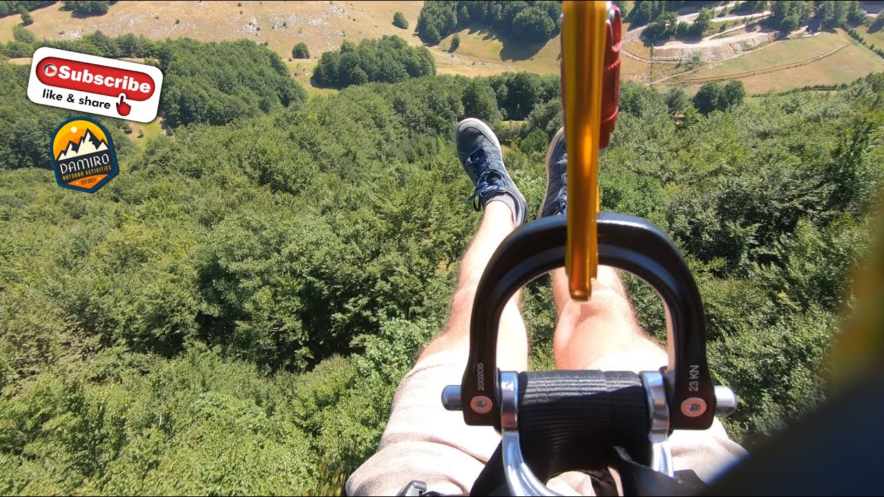Magic Space Zip line Bjelasnica - strašan spust i nevjerovatan pogled