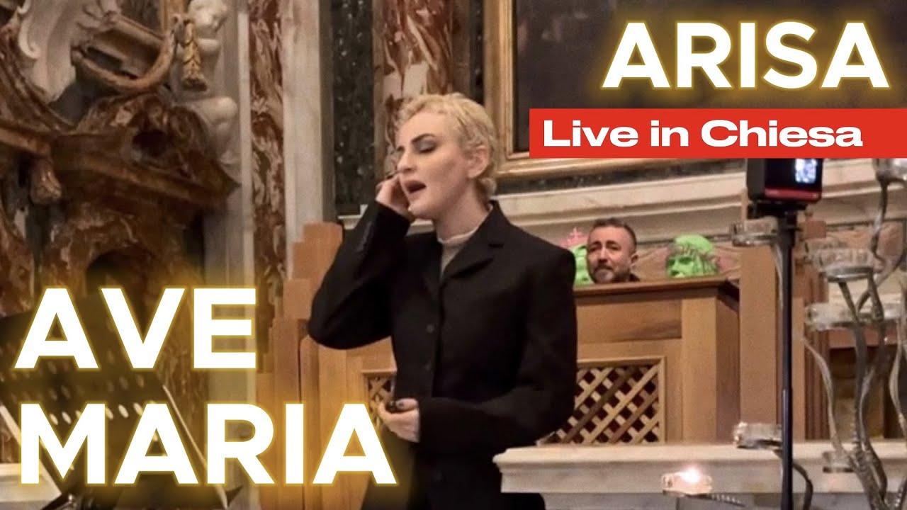 Arisa - Ave Maria (LIVE Chiesa degli Artisti, Roma)