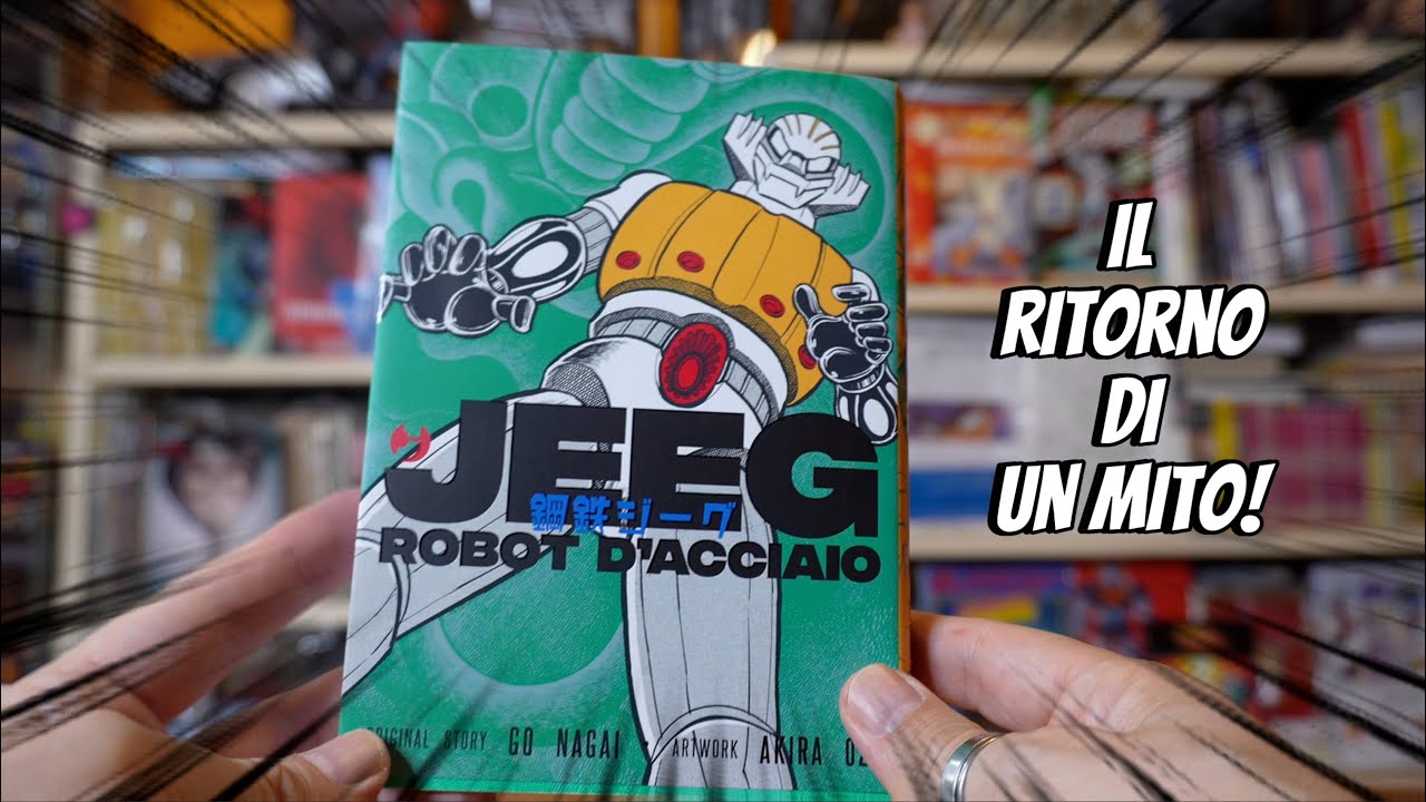 Il fumetto inedito di Jeeg robot d’acciaio: vale la pena comprarlo? 🤜⚡️🤛