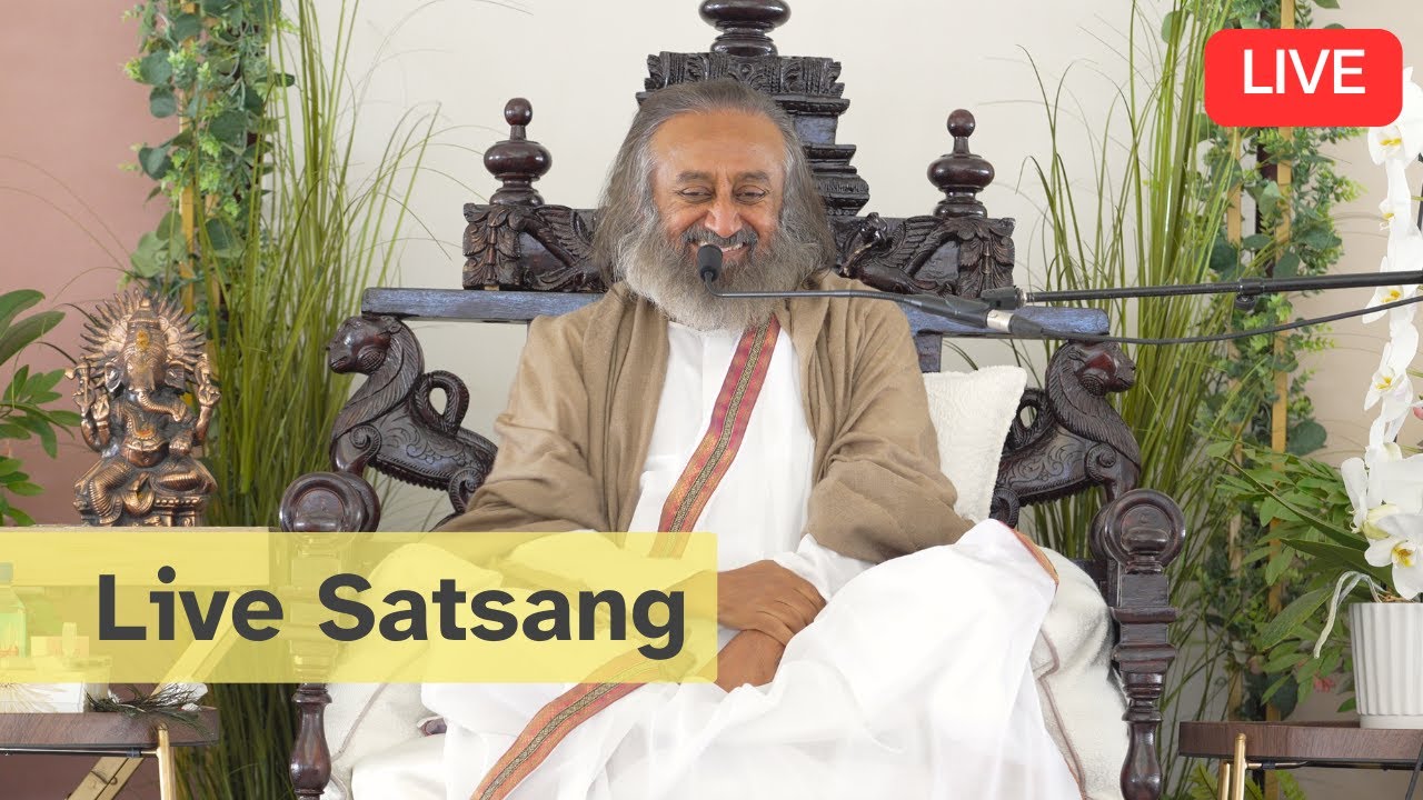 Watch Live : Satsang with @Gurudev | 25 March 2025