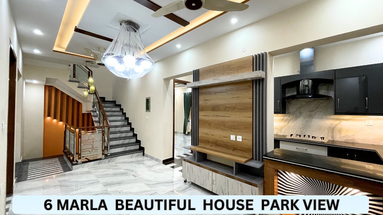 6 MARLA BRAND NEW DESIGNER HOUSE FOR SALE IN PARK VIEW LAHORE