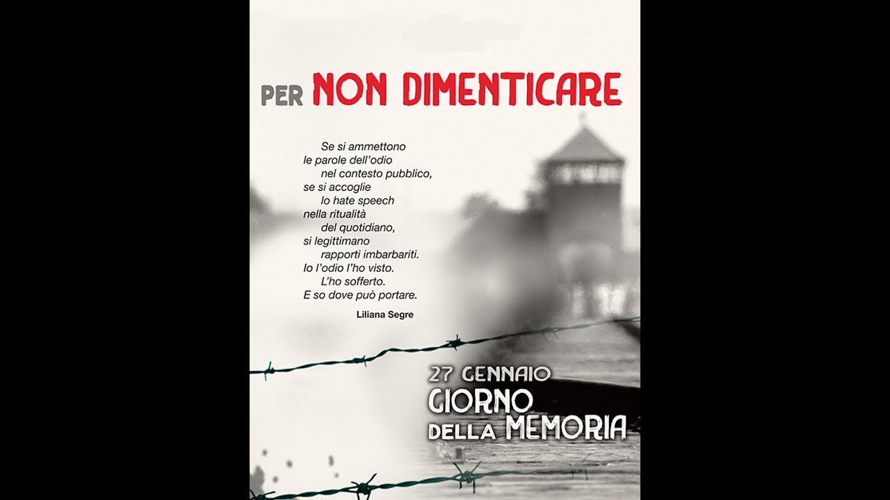Clarisse - Sant'Agata Feltria:Oggi in questa giornata di memoria delle vittime della Shoah Preghiamo