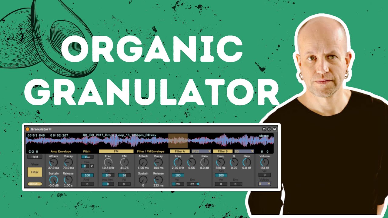 Как создать органическую музыку с помощью Max для Live Granulator!