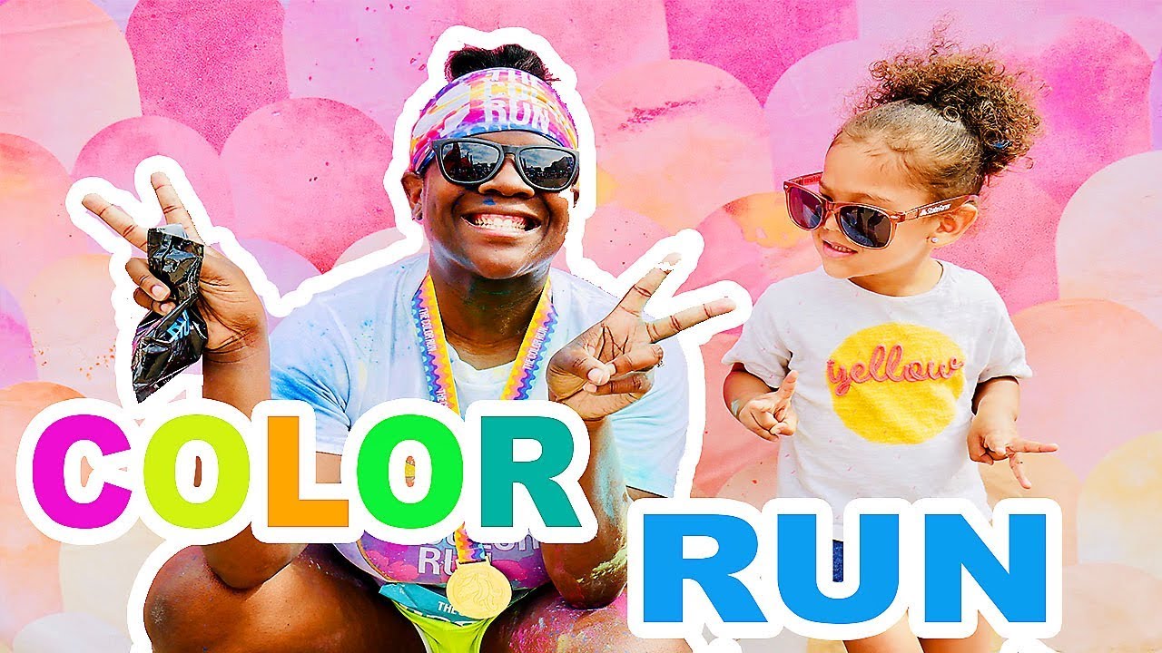 MY MOMMY'S FIRST COLOR RUN | 2019 | HAPPIEST 5K | VLOG #2