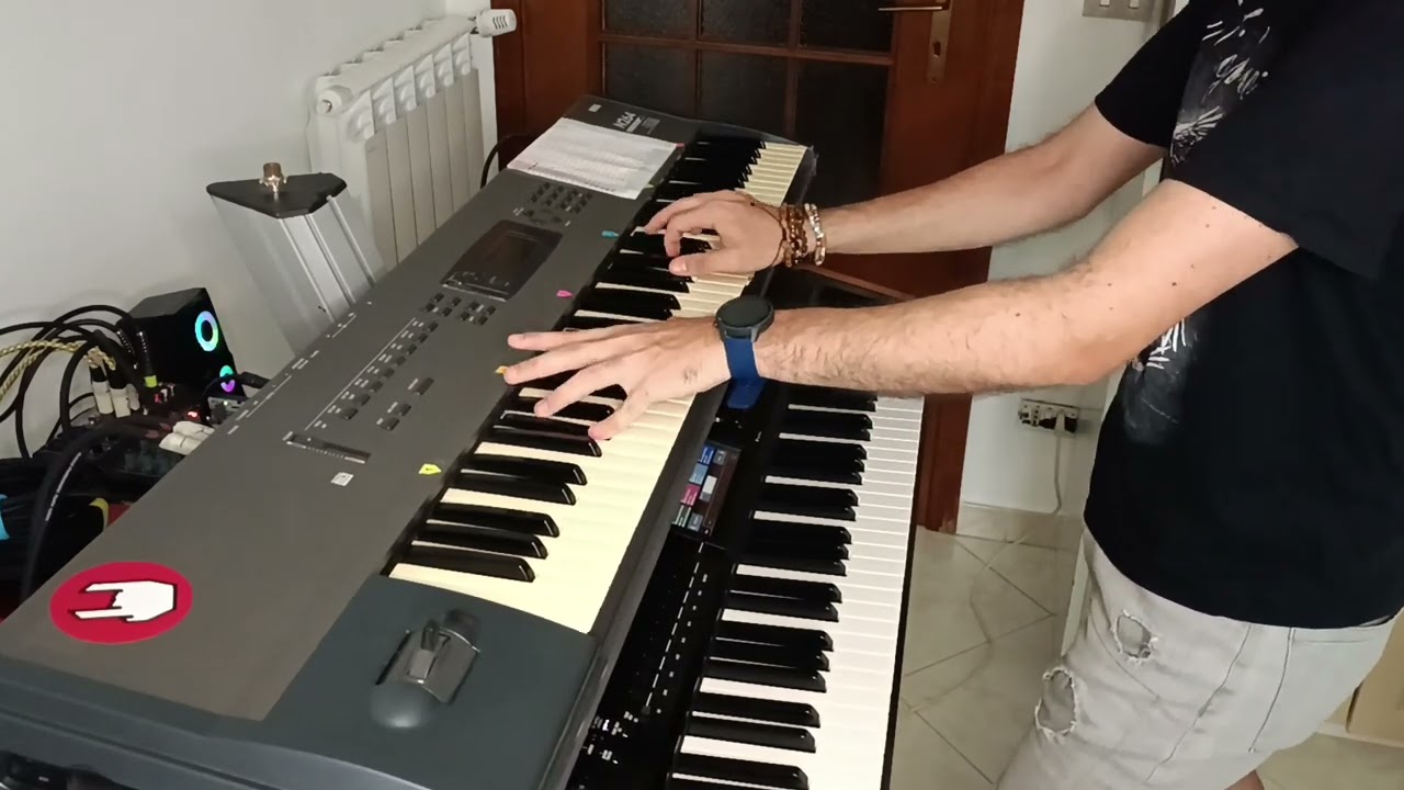 Nightwish - Wishmaster ( Multicam Keyboards Cover)