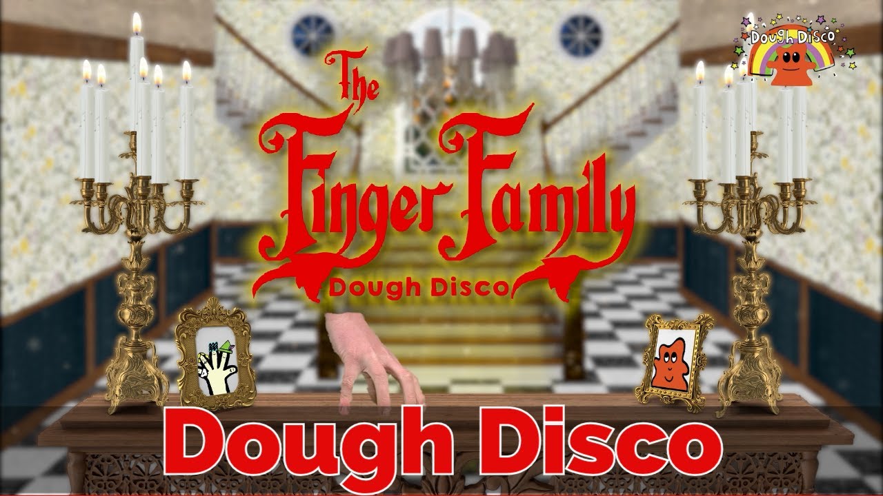 Finger Family Dough Disco (With music)
