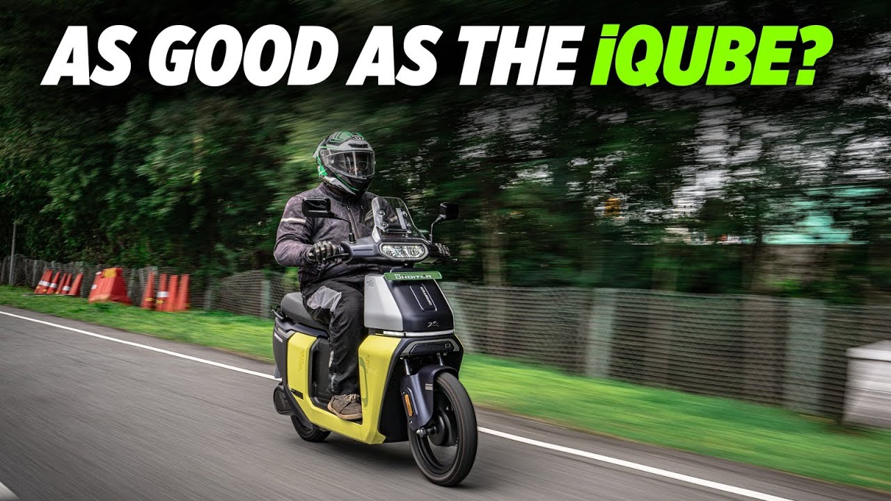 TVS Orbiter Review Video | 158 km Range, 68 kmph Top Speed, 34 Litres Of Storage & More