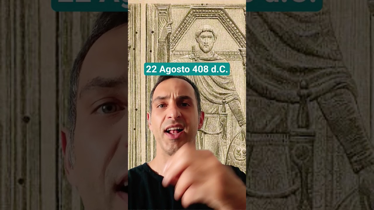 22 Agosto 408 d.C. #storiaitaliana #history #storiaantica #storiaromana #fatti #roma #accaddeoggi