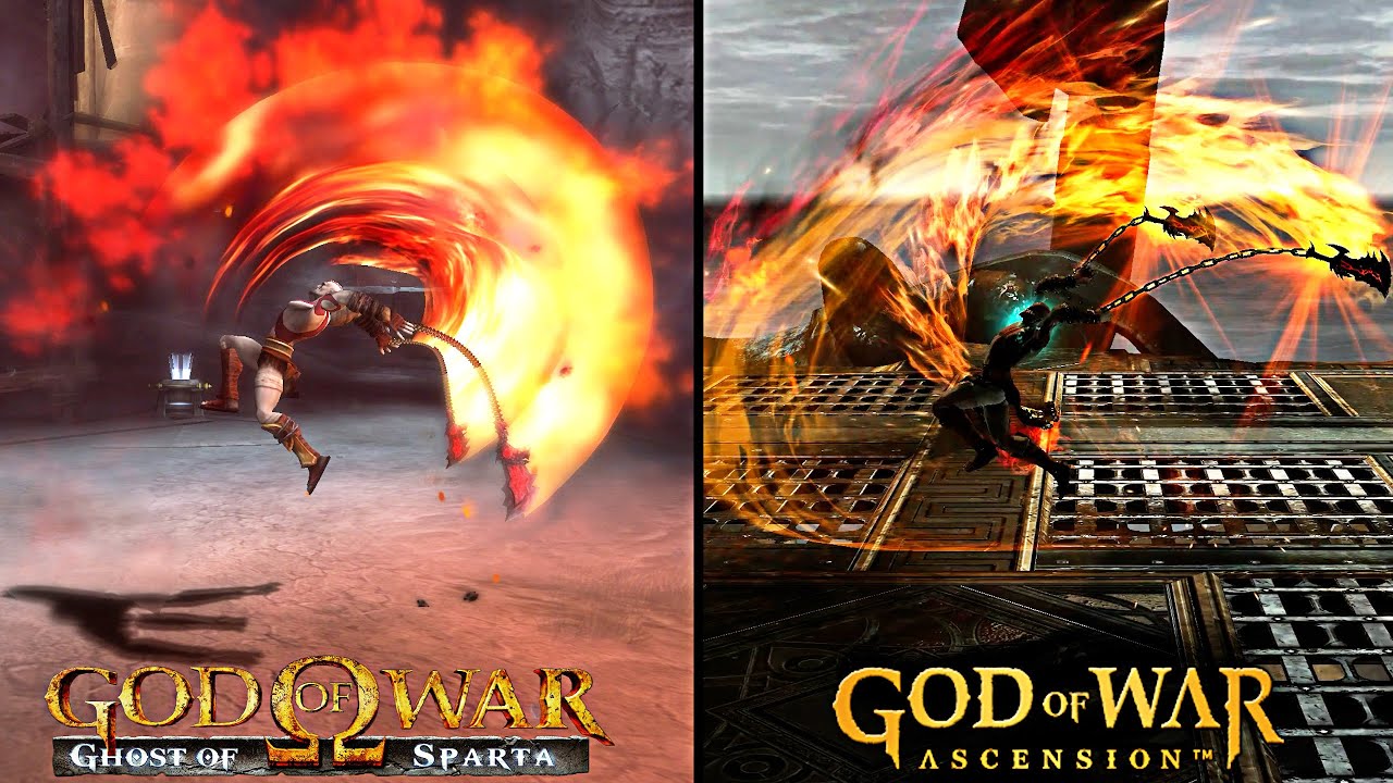 GOW Ghost Of Sparta Vs Gow Ascension