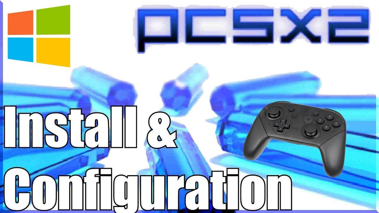 Как подключить контроллер Nintendo Switch Pro к PCSX2 Windows (эмуляция PlayStation 2 в Windows)