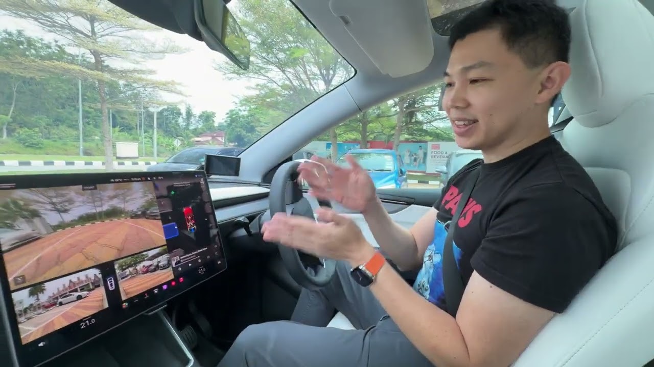 Автопарк Tesla в Малайзии!
