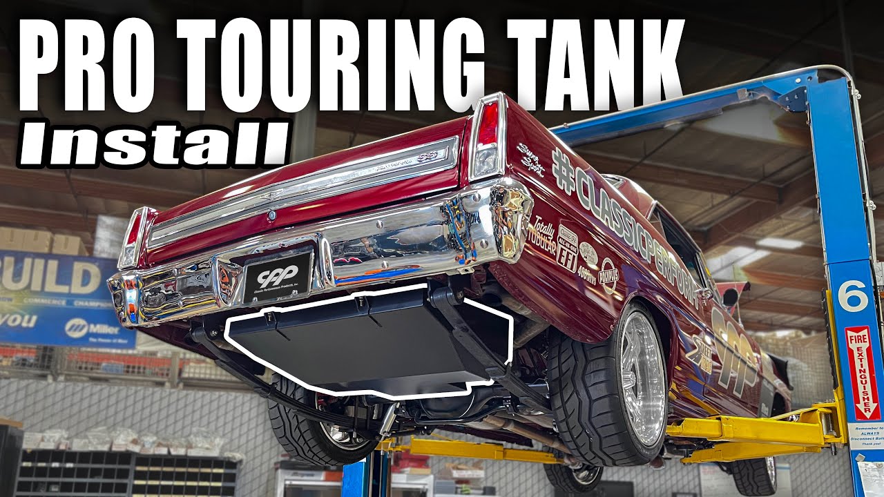 Installing CPP's Pro Touring Gas Tank for 1962 to 1967 Nova