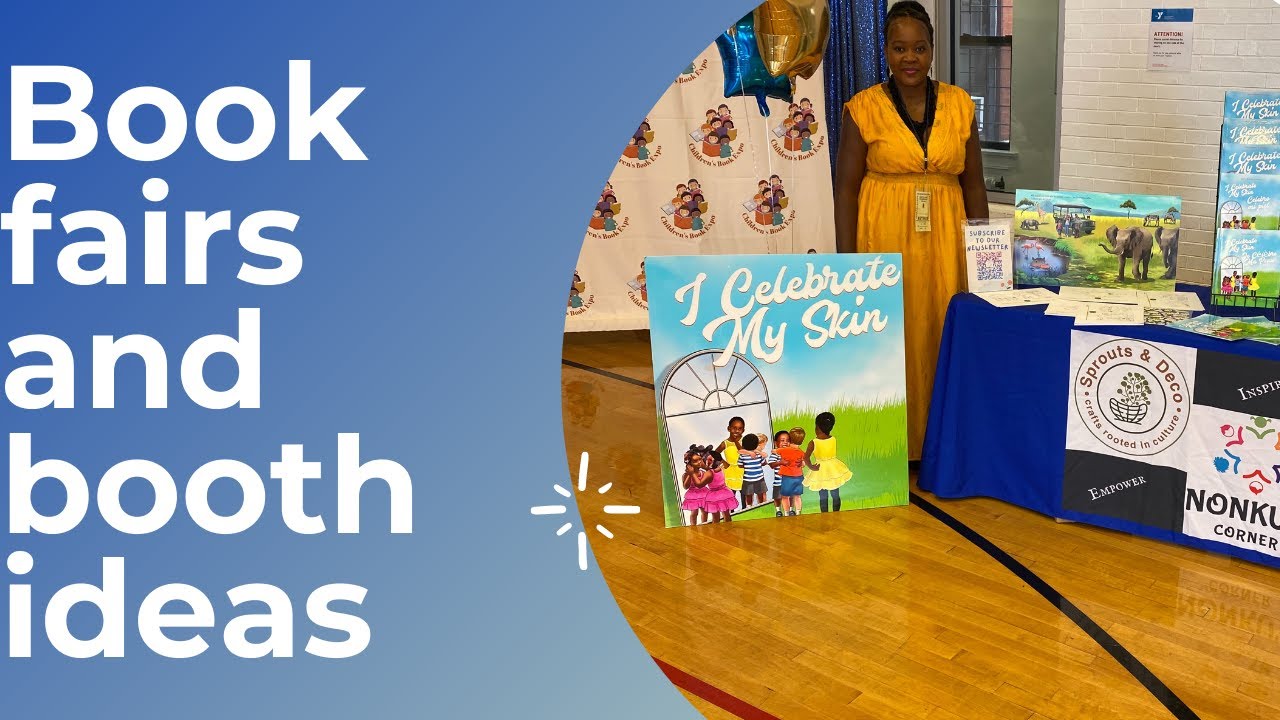 5 Tips: Set Up Your Book Event Booth or Display Table Ideas