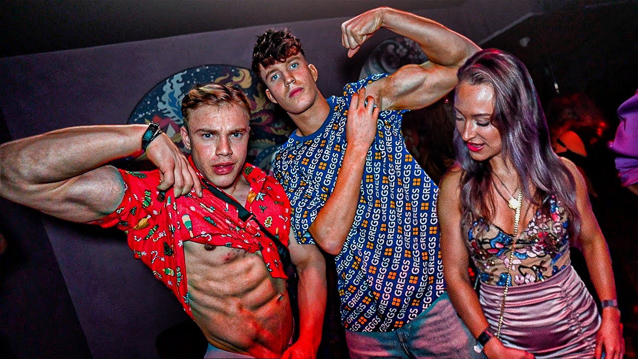 Bodybuilders Go Clubbing