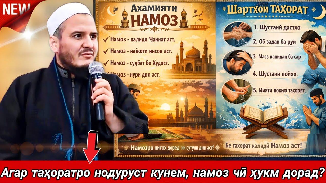 ДОМУЛЛО АКБАРЧОН АМРИ МАЪРУФ ҚИССАВУ ҲАДИСҲОИ ИСЛОМӢ 