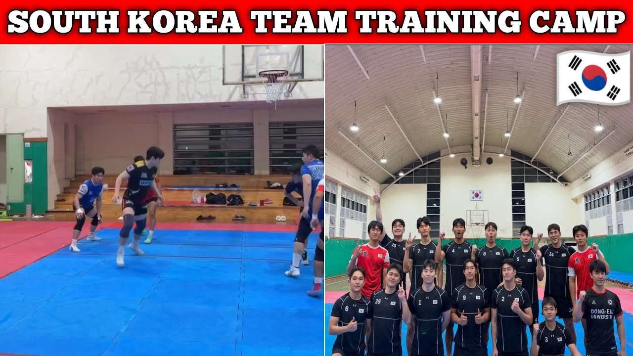 South Korea 🇰🇷 Kabaddi Team Starts Training for Asian Games 2026 | Full Camp Update