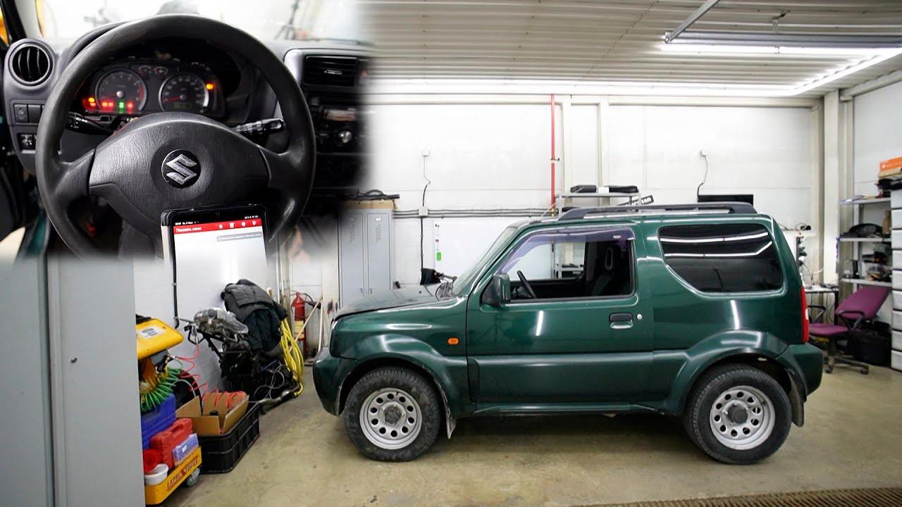 Запускаем Suzuki Jimny после двух 
