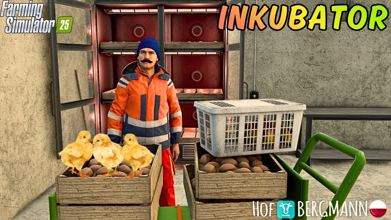 Nowy Inkubator na Farmie! Hof Bergmann FS 25