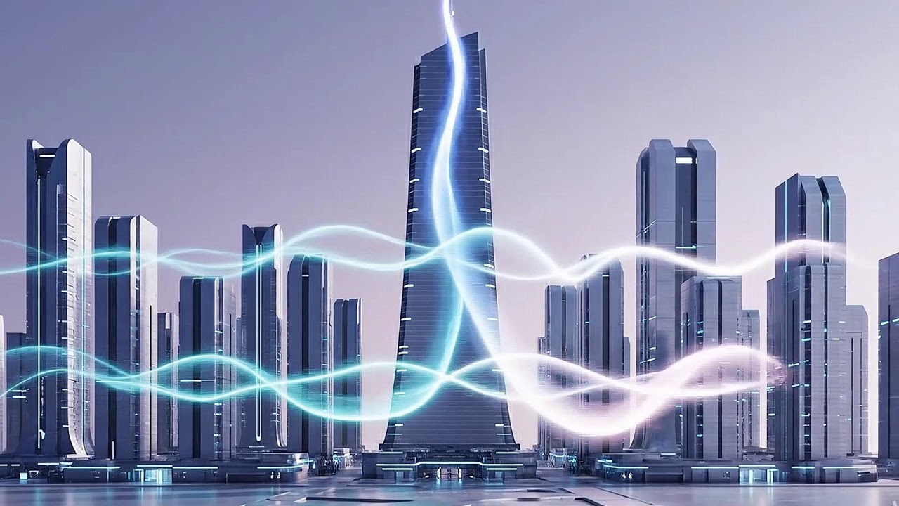 Deep Focus 432Hz: Futuristic City Energy Waves 🌌 (High Performance) | 24/7 EnergyFlow