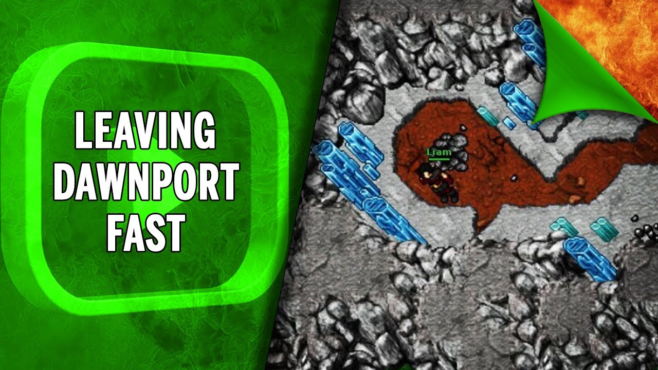 Tibia Misc | Dawnport: Reach level 8 in a blink | SUBS ENG ESP POR