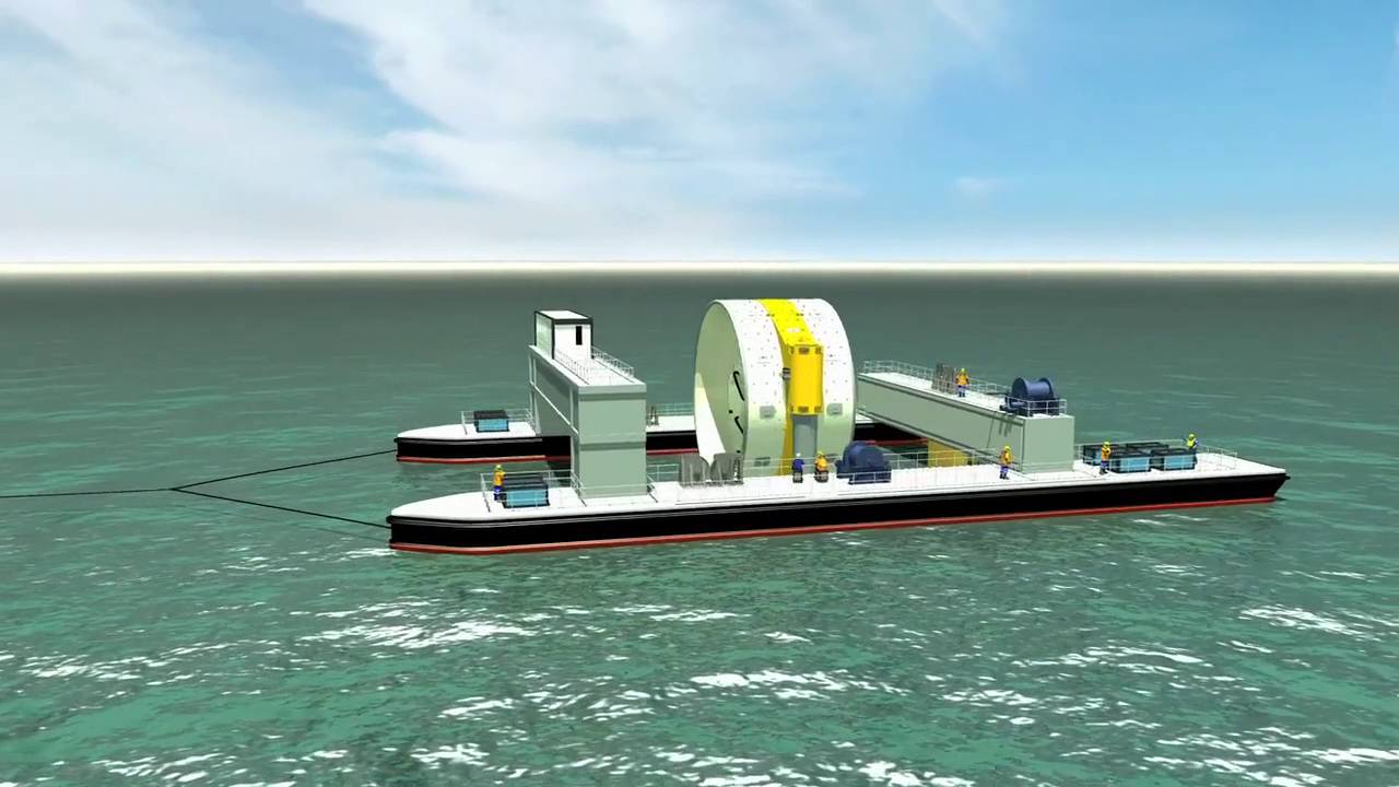 OpenHydro manufacture and deployment