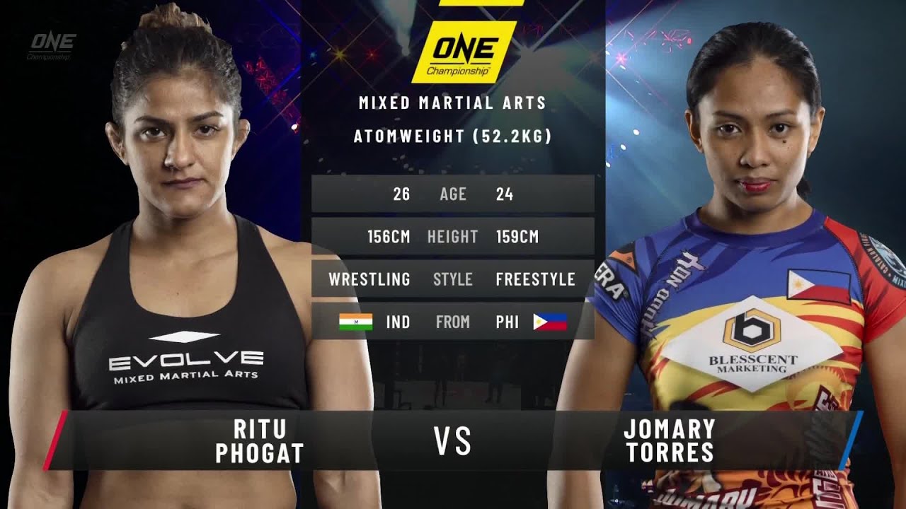Ritu Phogat vs. Jomary Torres | Full Fight Replay