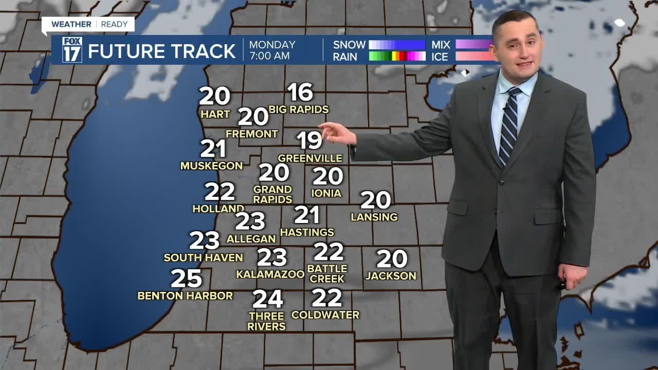 Sunday Forecast: More sun, warm-up coming