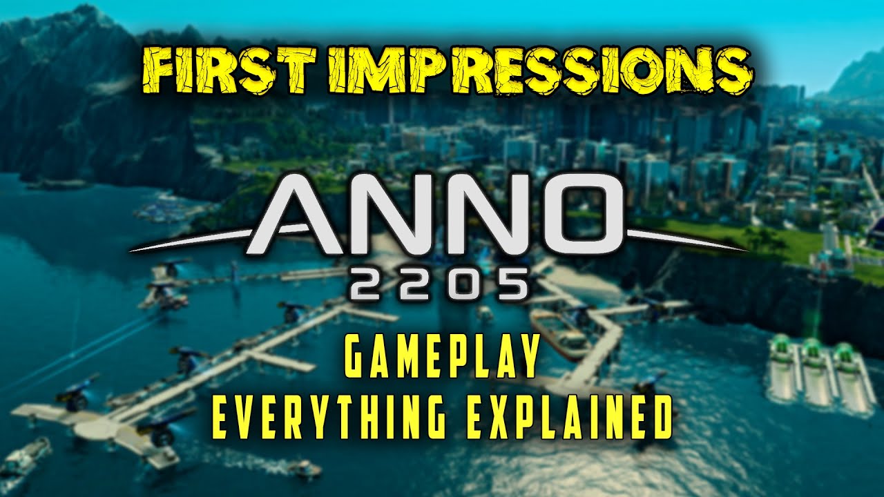 Anno 2205 Gameplay and Impressions - Everything Explained