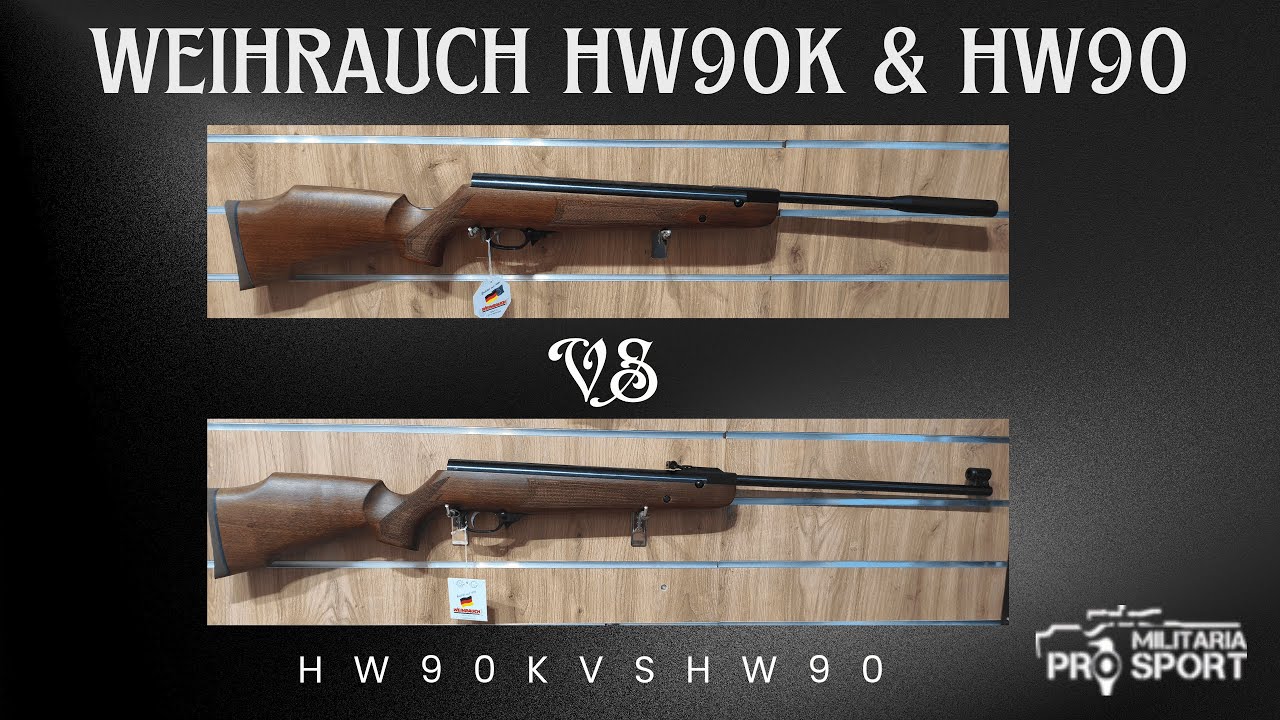 WEIHRAUCH HW90 & HW90K RÓŻNICE ? Dostępność marki Weihrauch