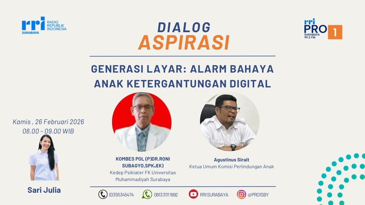 📌 Dialog Aspirasi || Generasi Layar: Alarm Bahaya Anak Ketergantungan Digital
