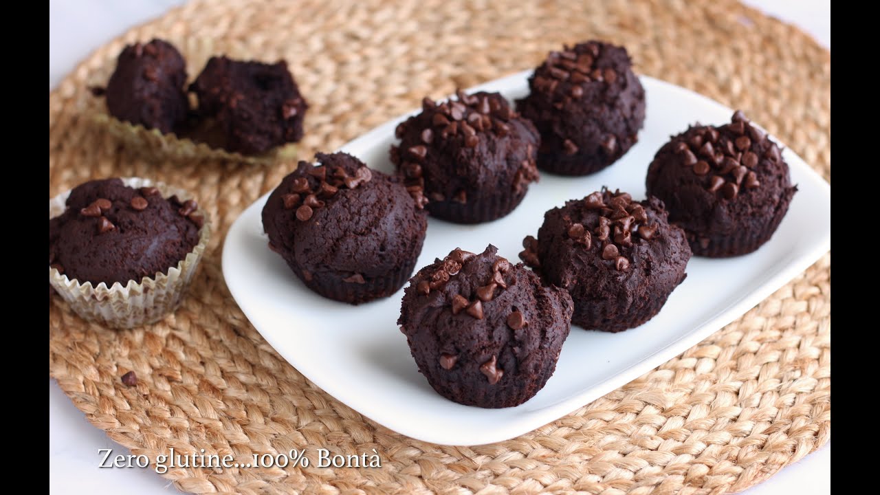 Muffin al cioccolato senza uova