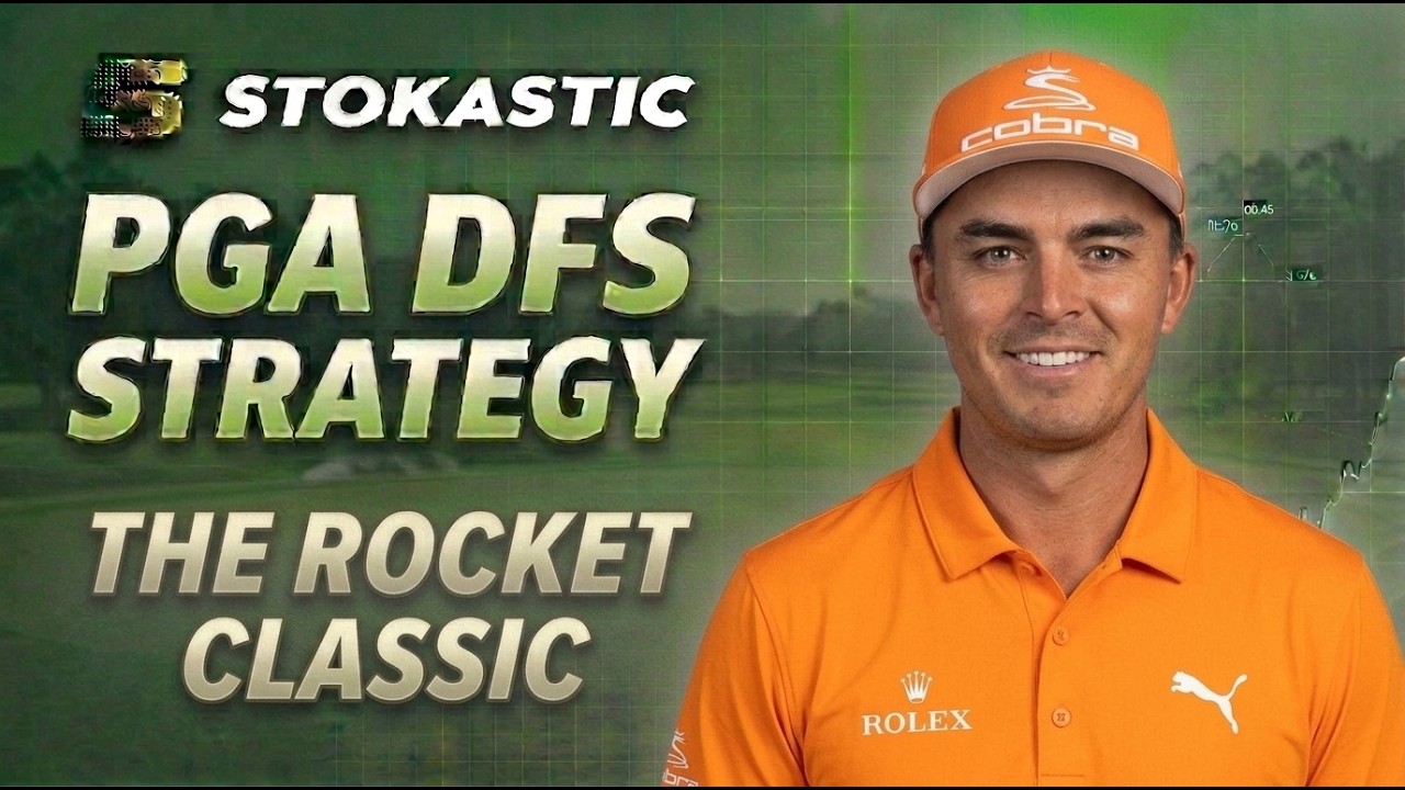 The Rocket Classic 2026 PGA DFS Picks & Strategy | Best DraftKings Golf Lineups