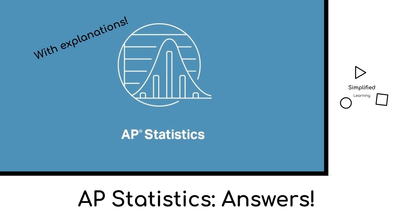 AP Statistics - 2025 FRQ Walkthrough and Answers!