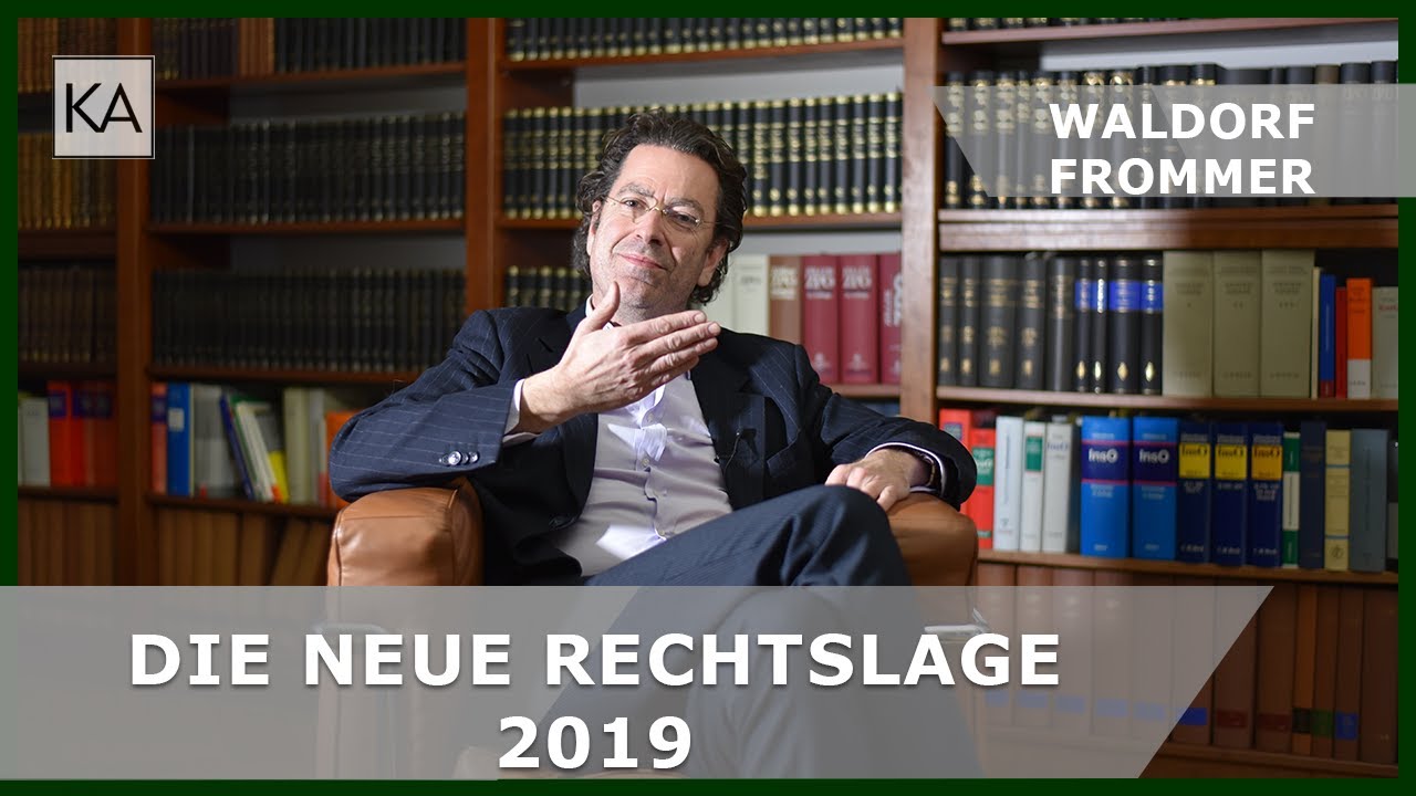 Waldorf Frommer Abmahnung 2019: Neue Rechtslage. Wie reagiert man sinnvoll? | Rechtsanwalt Dr. Knies