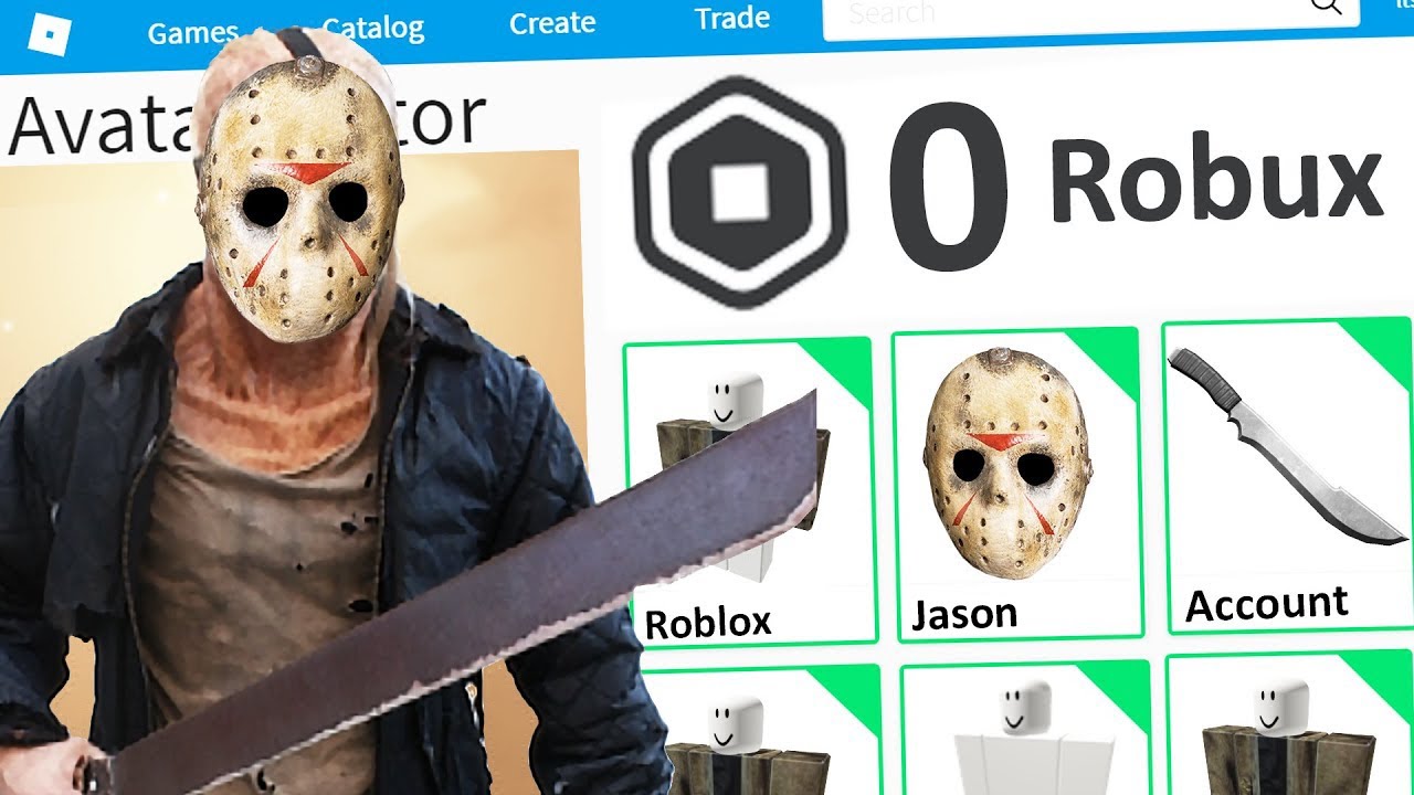 0 РОБУКСОВ ДЖЕЙСОНА ВУРХИСА ЧЕЛЛЕНДЖ ROBLOX АККАУНТА! (Пятница, 13-е)