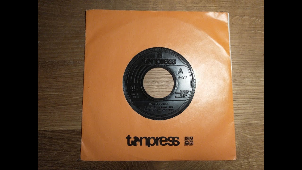 Instytucja - Twoja Ofensywa  Vinyl 1985