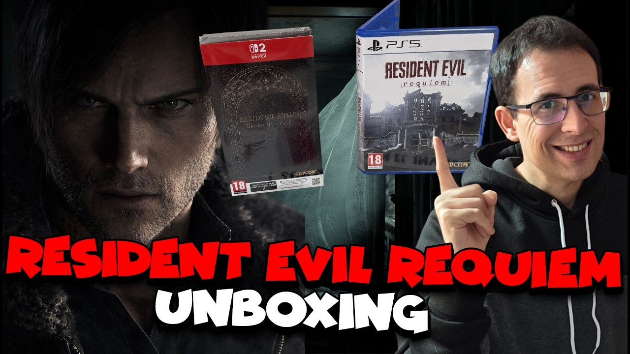 🔥Resident Evil Requiem 🔥UNBOXING - PlayStation 5 y Nintendo Switch 2 -