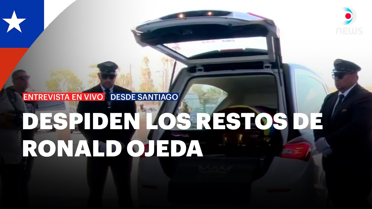 Llega el cortejo Fúnebre de Ronald Ojeda - #DNEWS